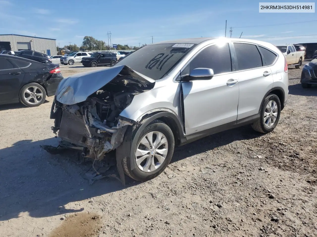 2HKRM3H53DH514981 2013 Honda Cr-V Ex
