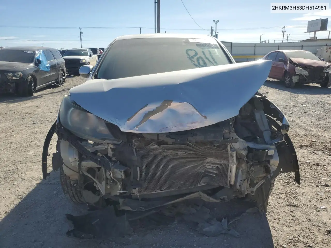 2HKRM3H53DH514981 2013 Honda Cr-V Ex
