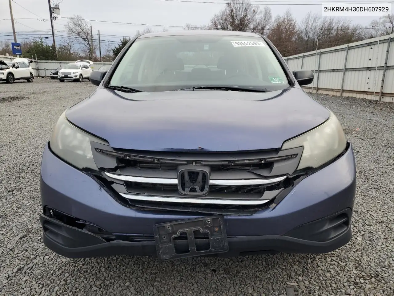 2HKRM4H30DH607929 2013 Honda Cr-V Lx