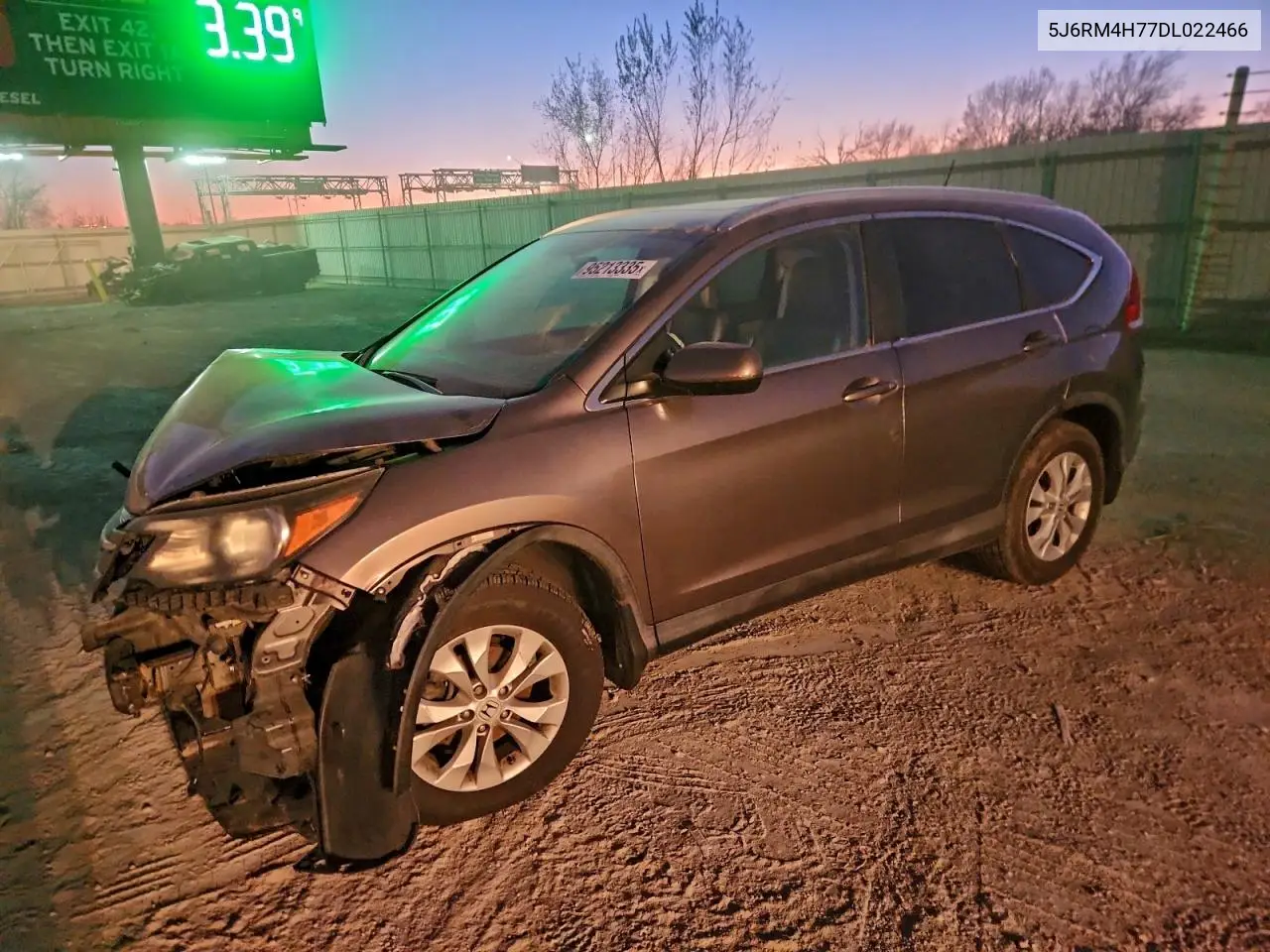 5J6RM4H77DL022466 2013 Honda Cr-V Exl