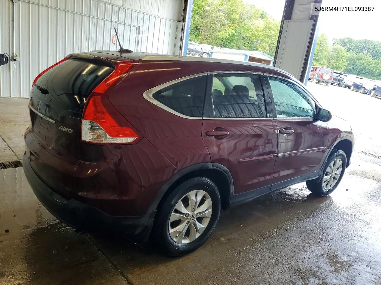 2014 Honda Cr-V Exl VIN: 5J6RM4H71EL093387 Lot: 60647926