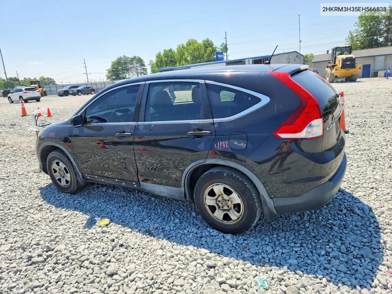2014 Honda Cr-V Lx VIN: 2HKRM3H35EH566838 Lot: 61214696