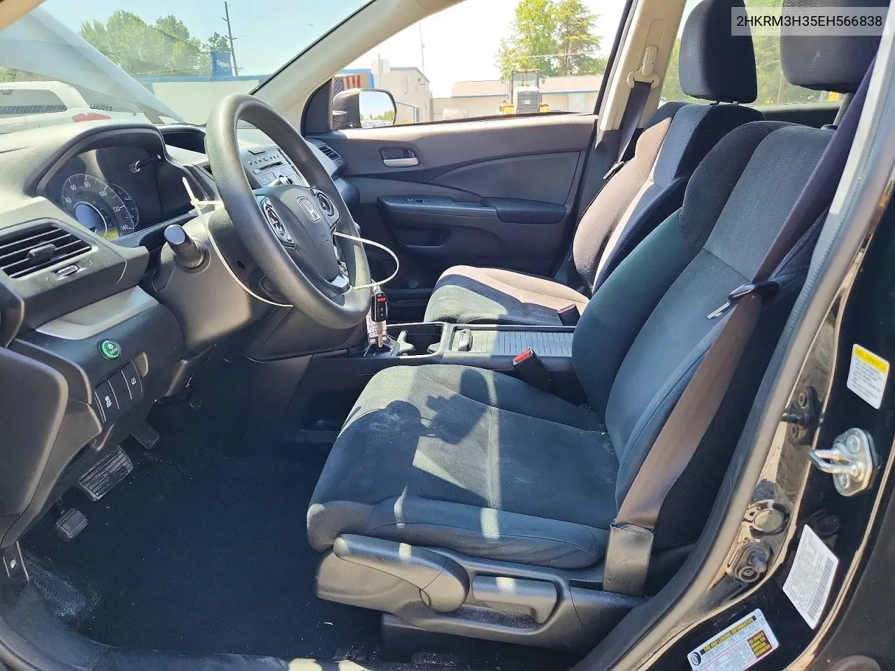 2014 Honda Cr-V Lx VIN: 2HKRM3H35EH566838 Lot: 61214696
