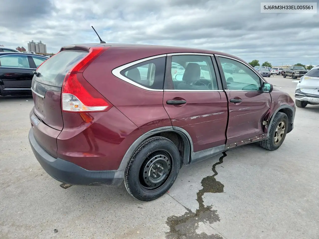 2014 Honda Cr-V Lx VIN: 5J6RM3H33EL005561 Lot: 61510826