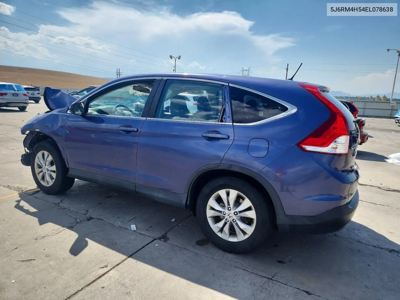 2014 Honda Cr-V Ex VIN: 5J6RM4H54EL078638 Lot: 61562206