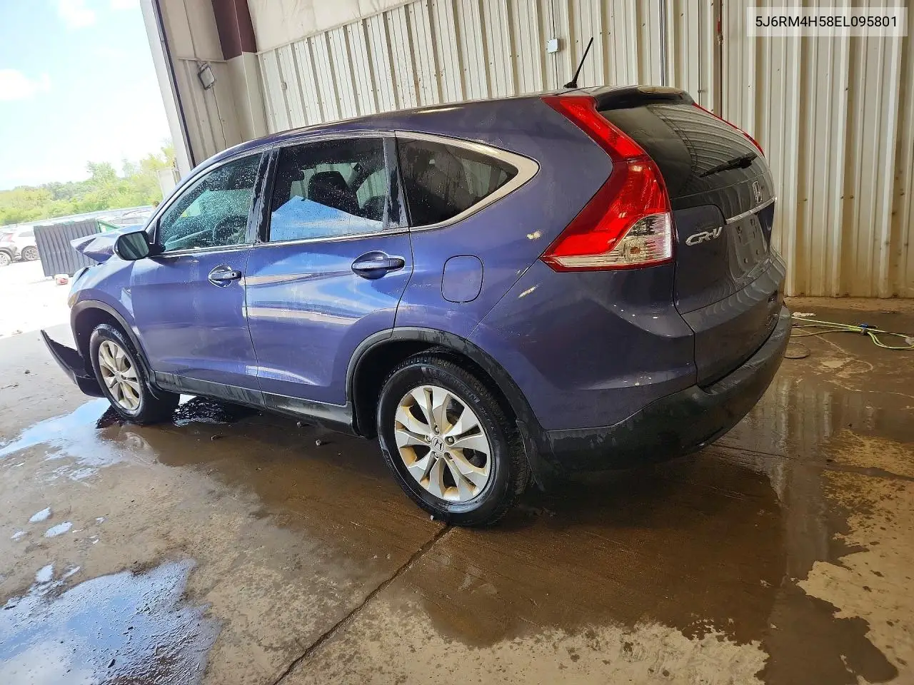 2014 Honda Cr-V Ex VIN: 5J6RM4H58EL095801 Lot: 61591486