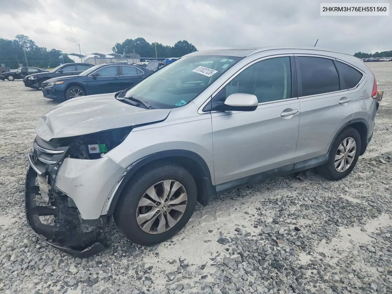 2HKRM3H76EH551560 2014 Honda Cr-V Exl