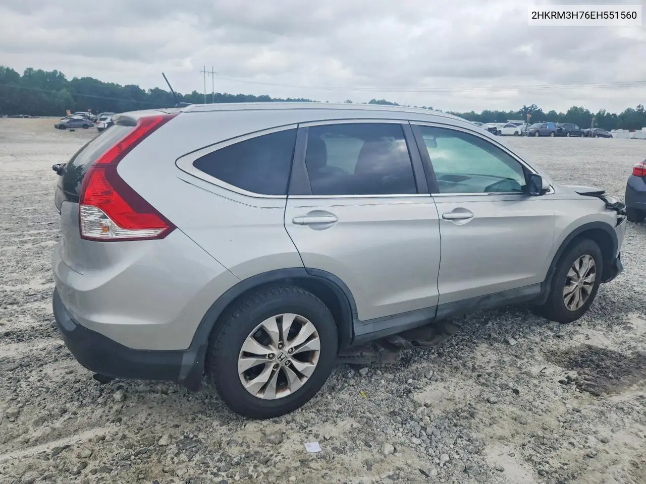 2HKRM3H76EH551560 2014 Honda Cr-V Exl