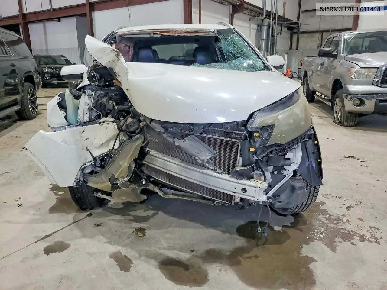 2014 Honda Cr-V Exl VIN: 5J6RM3H70EL011448 Lot: 61860356