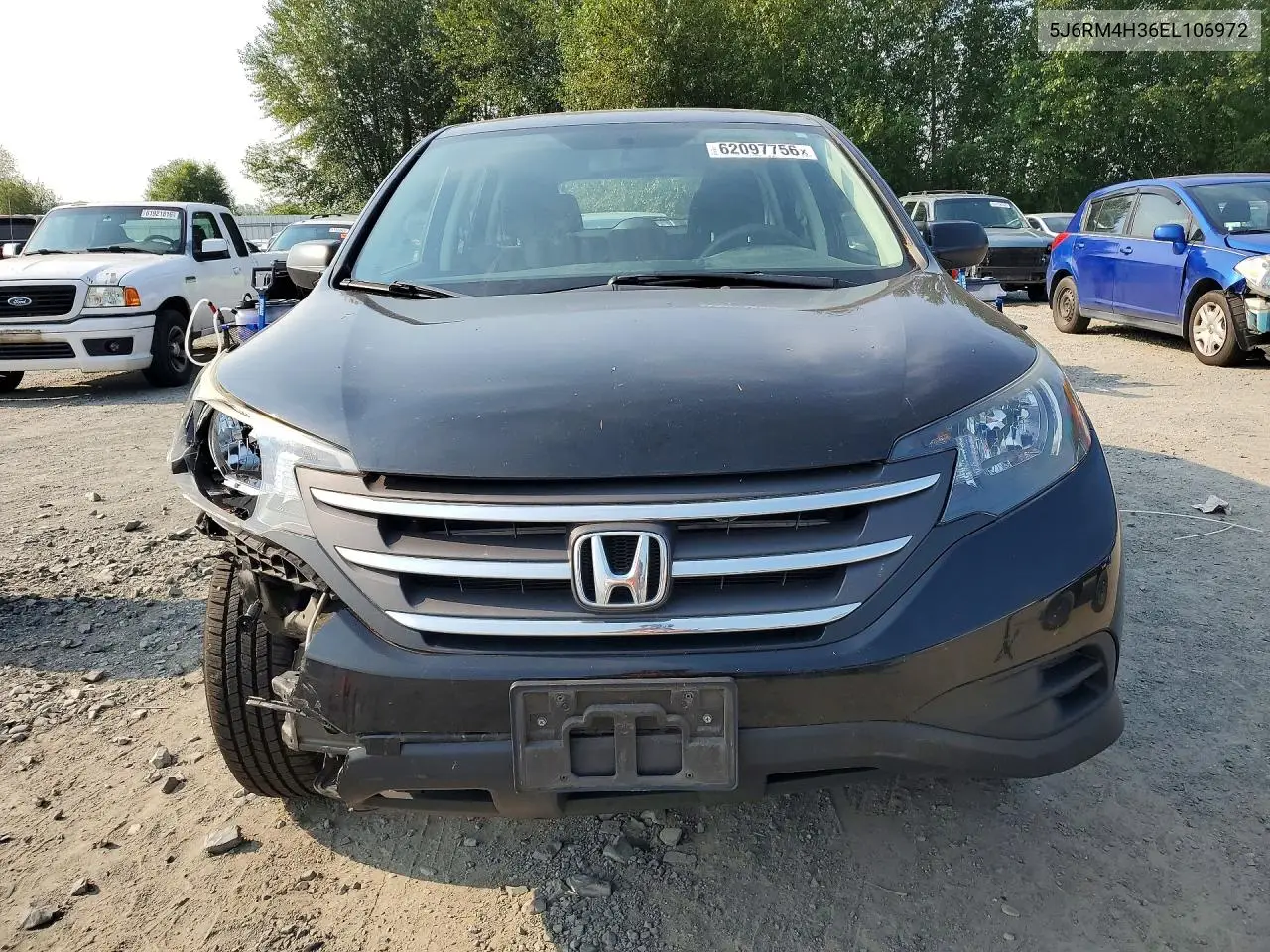 2014 Honda Cr-V VIN: 5J6RM4H36EL106972 Lot: 62097756