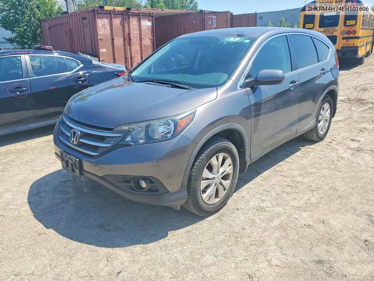 2014 Honda Cr-V Exl VIN: 2HKRM4H74EH101606 Lot: 74514995