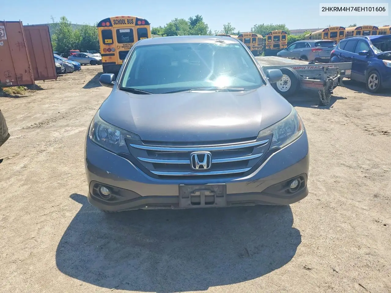 2014 Honda Cr-V Exl VIN: 2HKRM4H74EH101606 Lot: 74514995