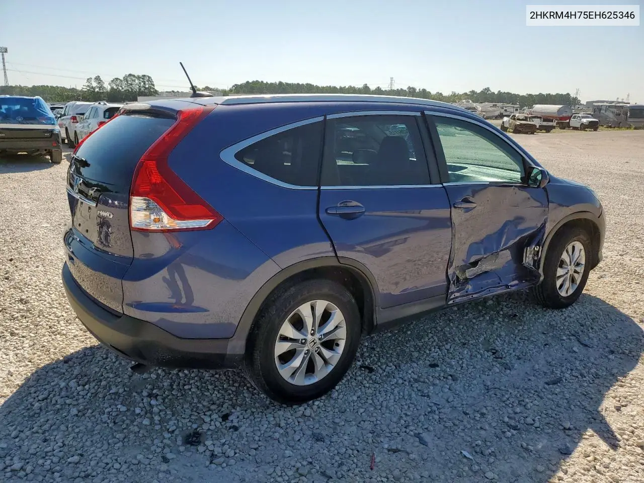2HKRM4H75EH625346 2014 Honda Cr-V Exl