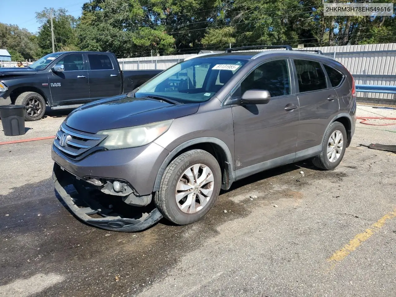 2HKRM3H78EH549616 2014 Honda Cr-V Exl
