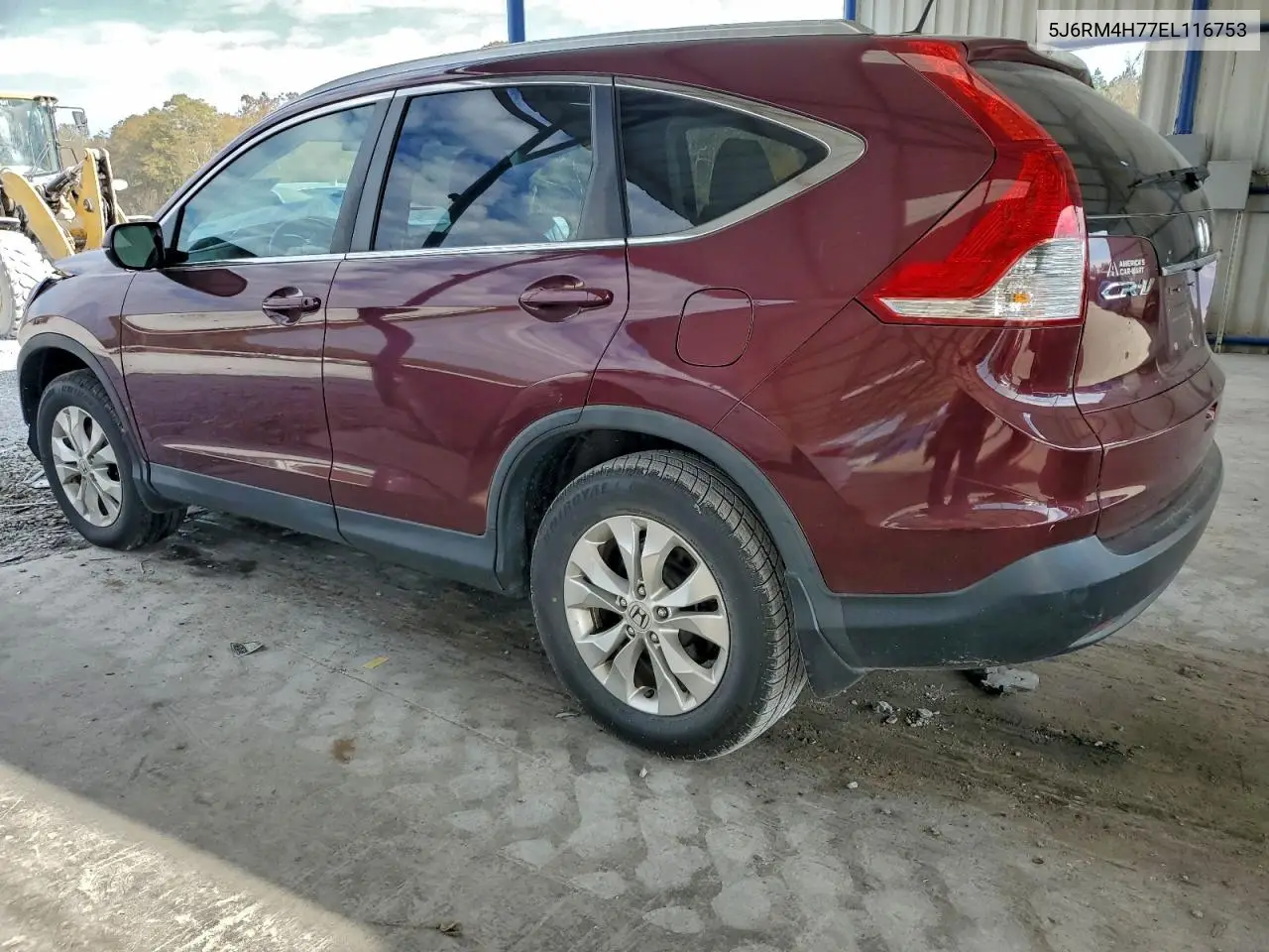 5J6RM4H77EL116753 2014 Honda Cr-V Exl