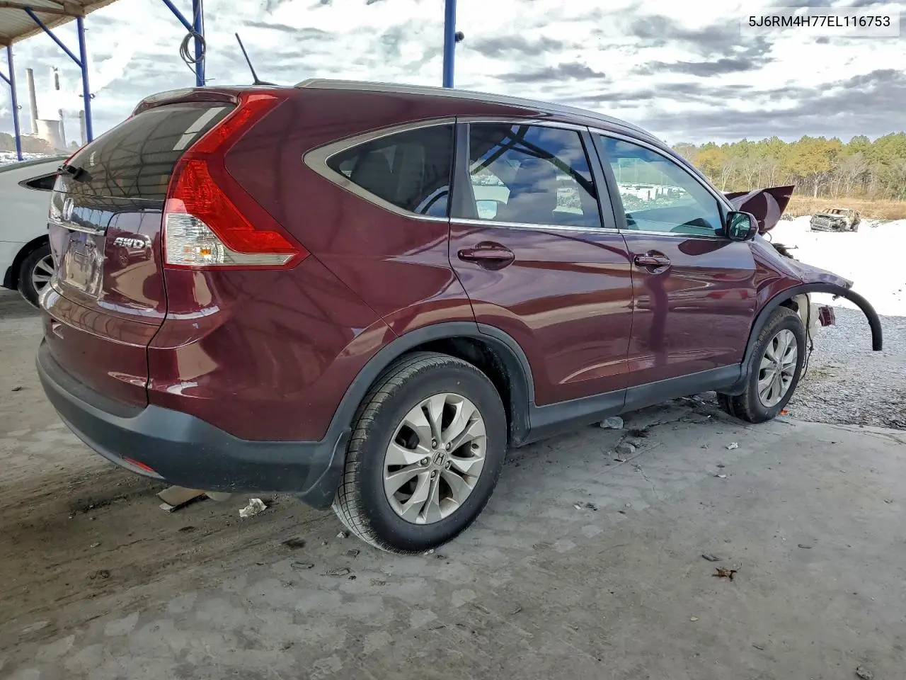 5J6RM4H77EL116753 2014 Honda Cr-V Exl