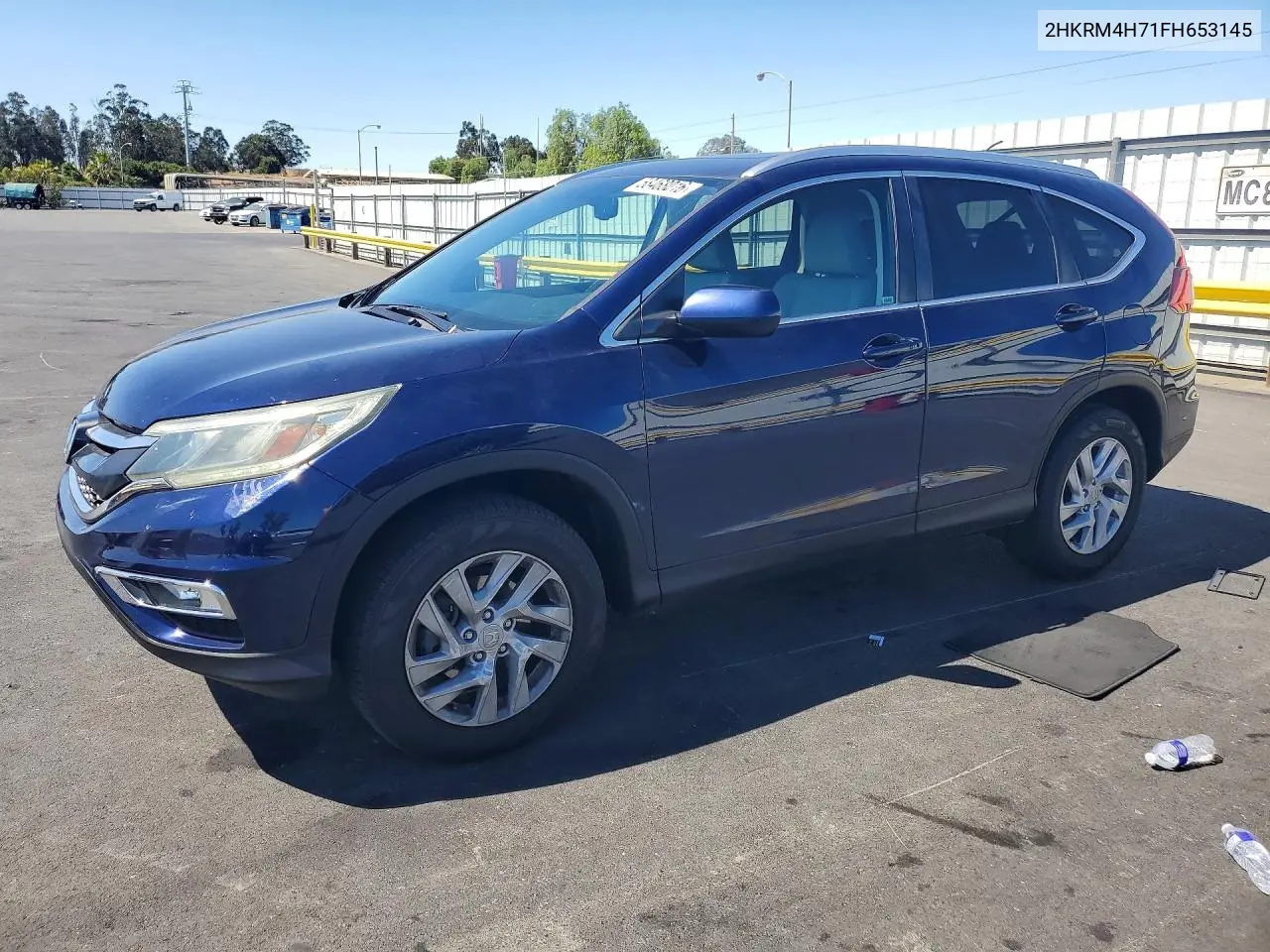 2HKRM4H71FH653145 2015 Honda Cr-V Exl