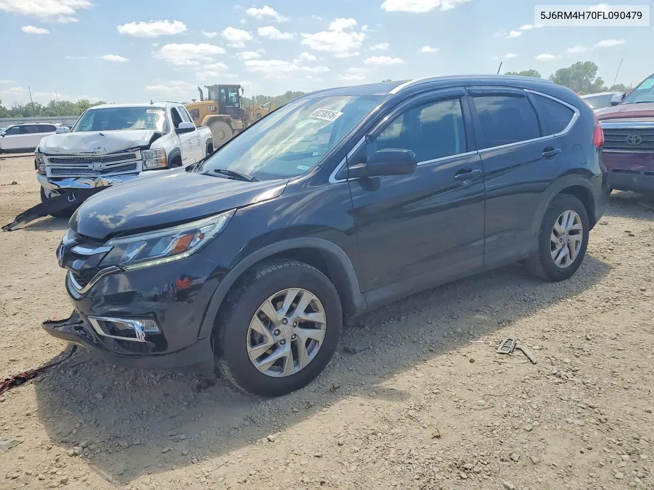 2015 Honda Cr-V Exl VIN: 5J6RM4H70FL090479 Lot: 60238516