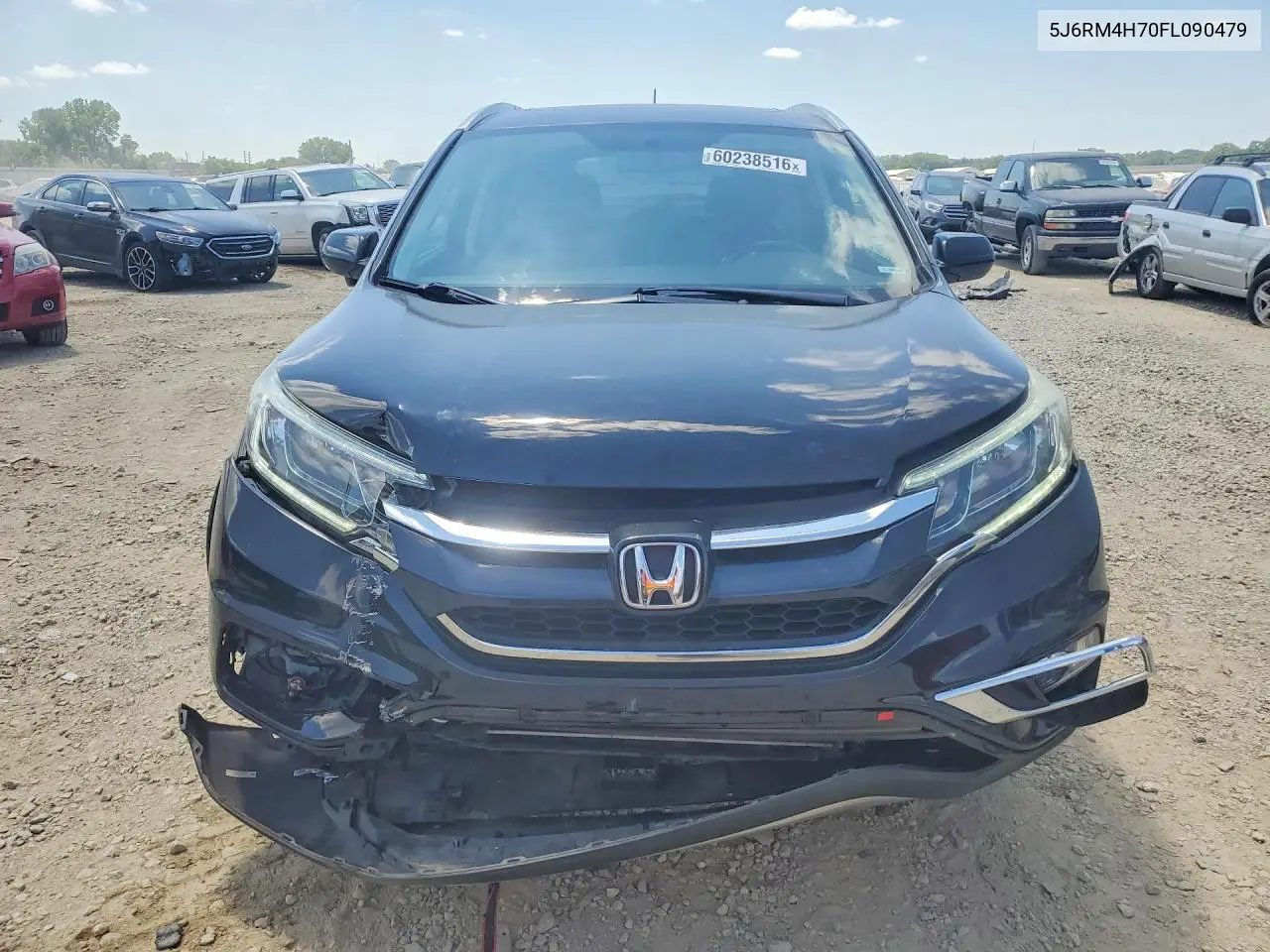 2015 Honda Cr-V Exl VIN: 5J6RM4H70FL090479 Lot: 60238516
