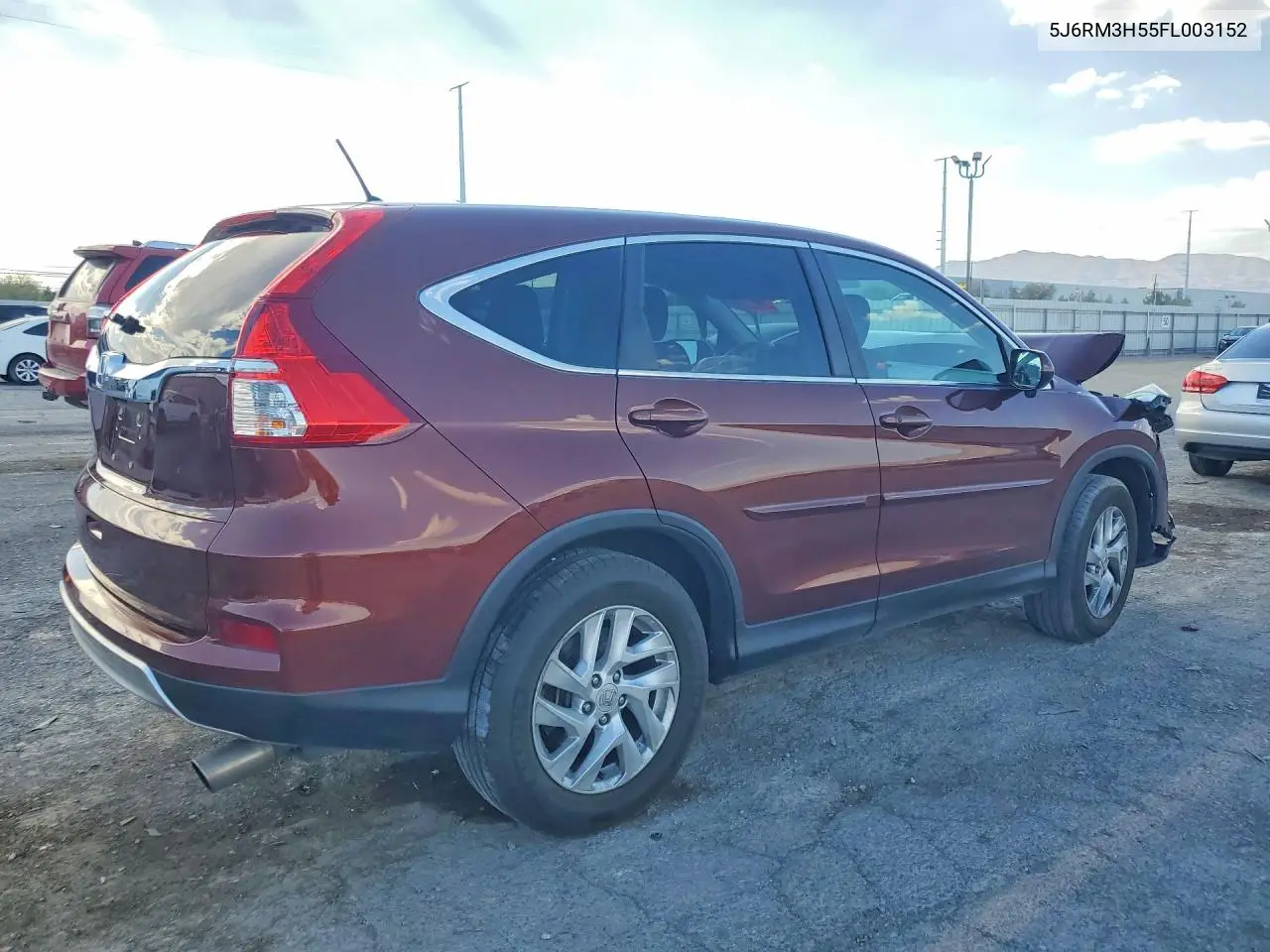 2015 Honda Cr-V Ex VIN: 5J6RM3H55FL003152 Lot: 61521956