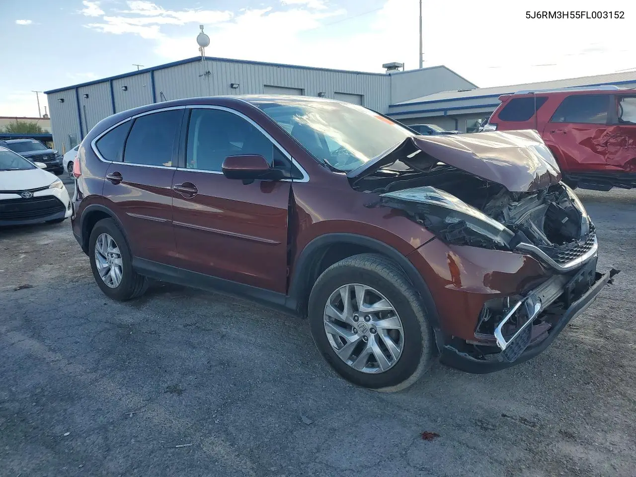2015 Honda Cr-V Ex VIN: 5J6RM3H55FL003152 Lot: 61521956