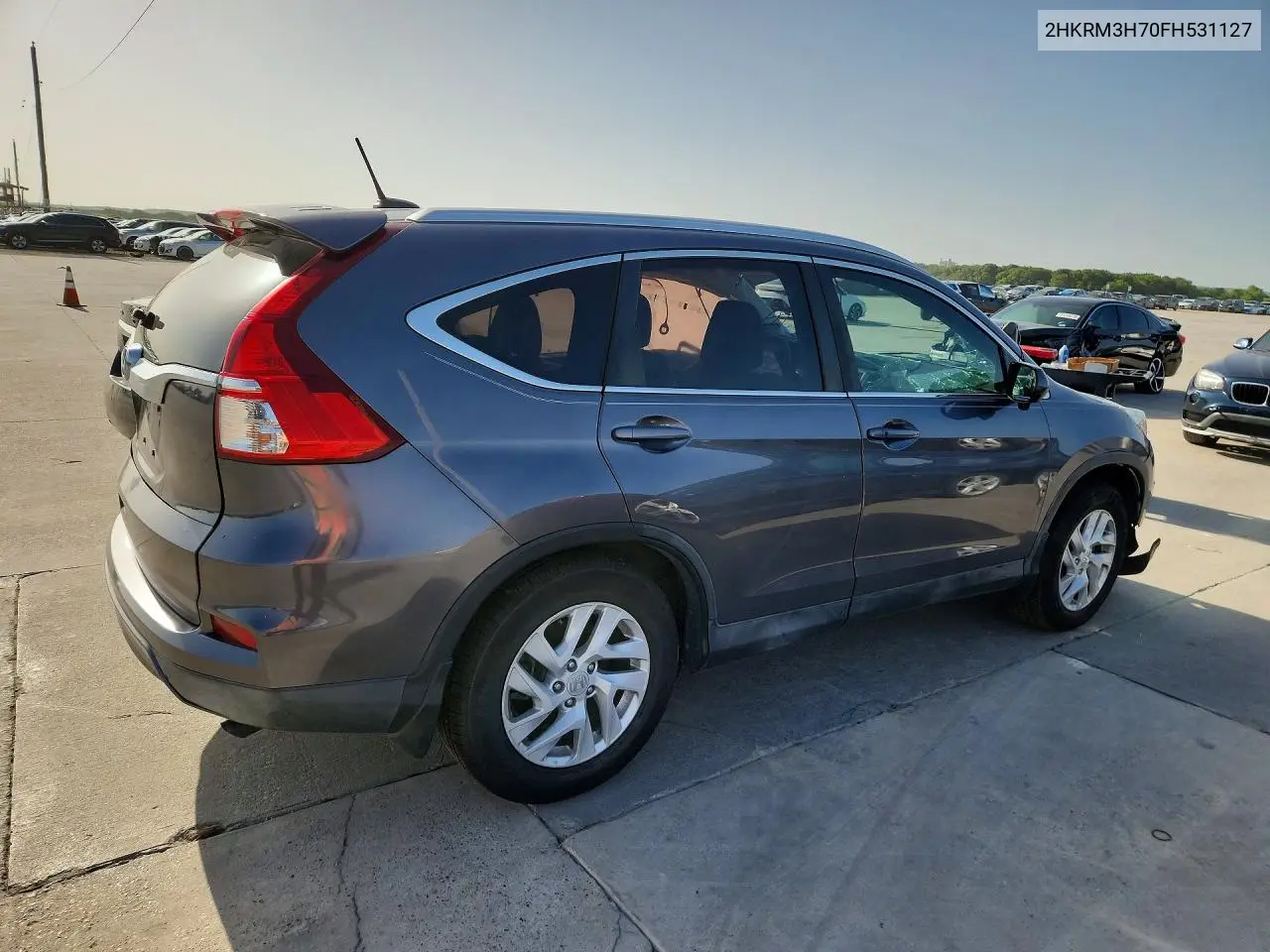2015 Honda Cr-V VIN: 2HKRM3H70FH531127 Lot: 61669096