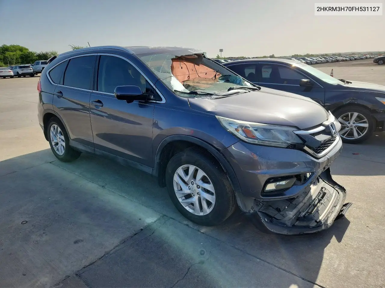 2015 Honda Cr-V VIN: 2HKRM3H70FH531127 Lot: 61669096