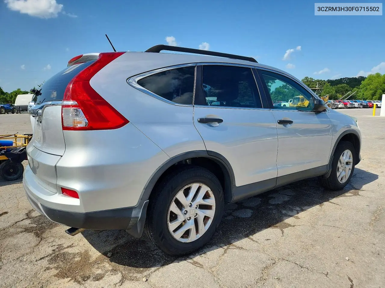 2015 Honda Cr-V Lx VIN: 3CZRM3H30FG715502 Lot: 62095196