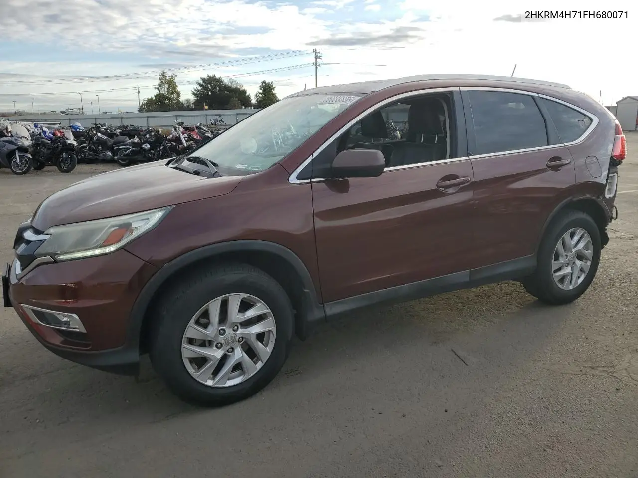 2HKRM4H71FH680071 2015 Honda Cr-V Exl