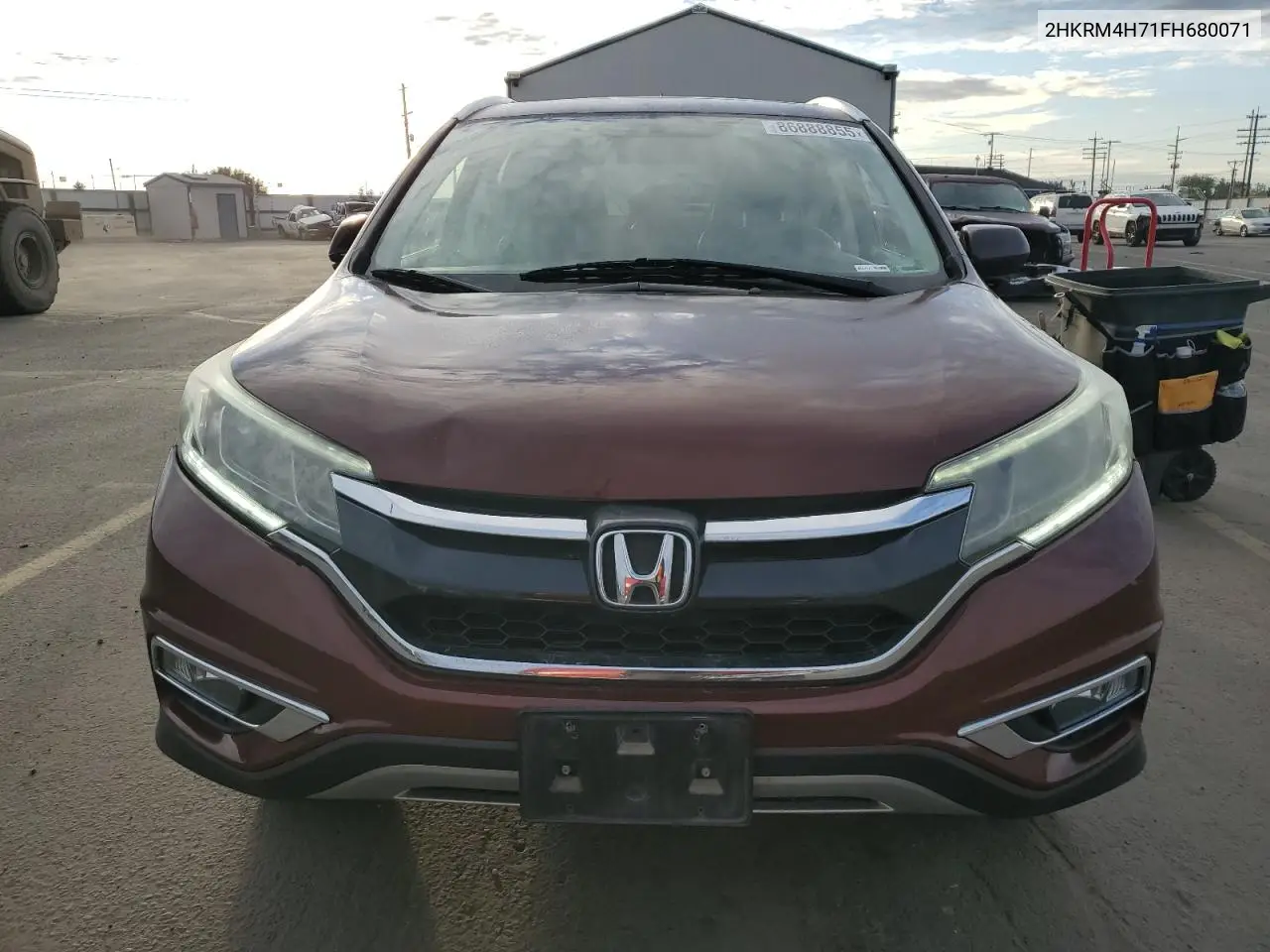 2HKRM4H71FH680071 2015 Honda Cr-V Exl