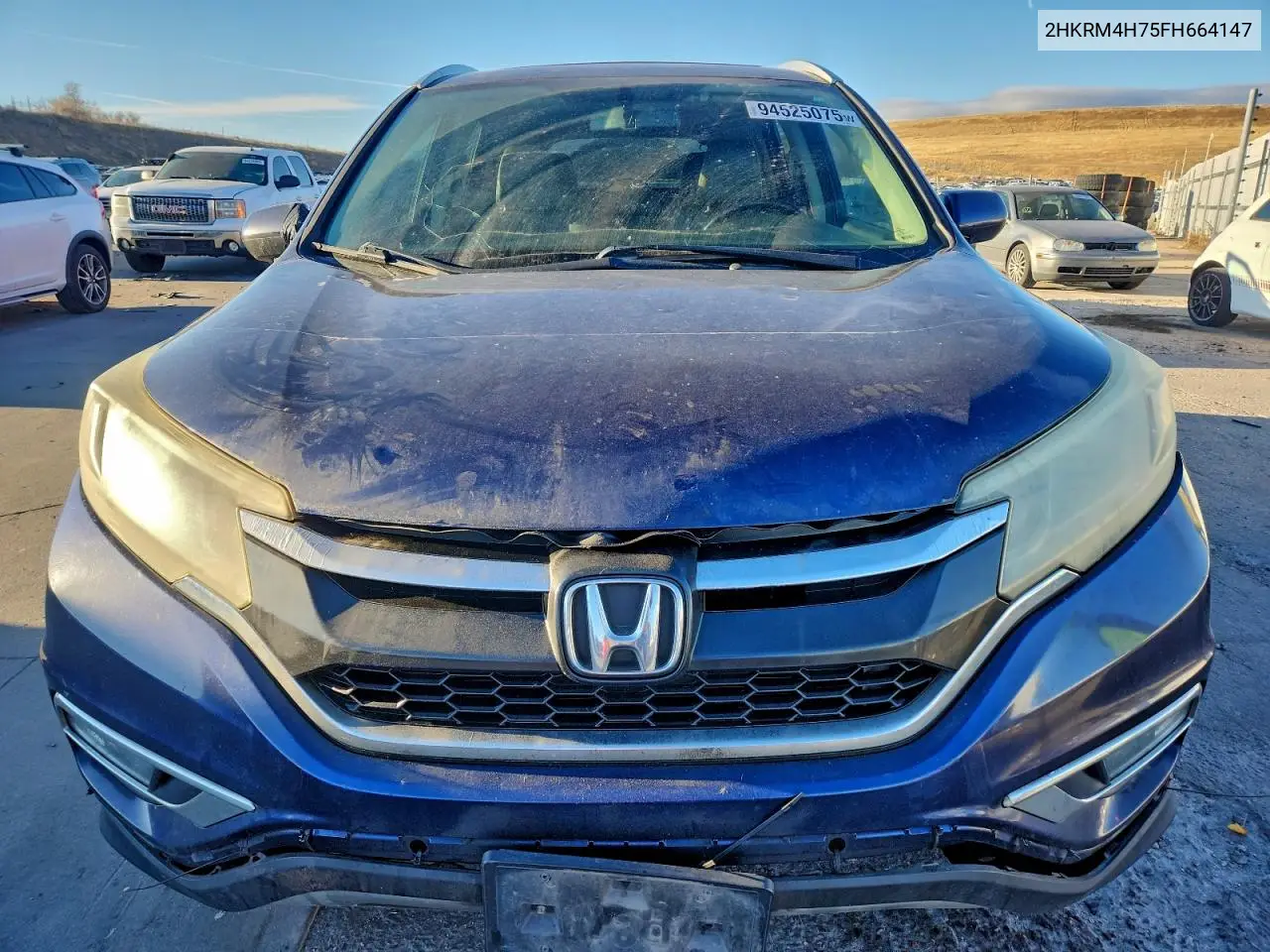 2HKRM4H75FH664147 2015 Honda Cr-V Exl