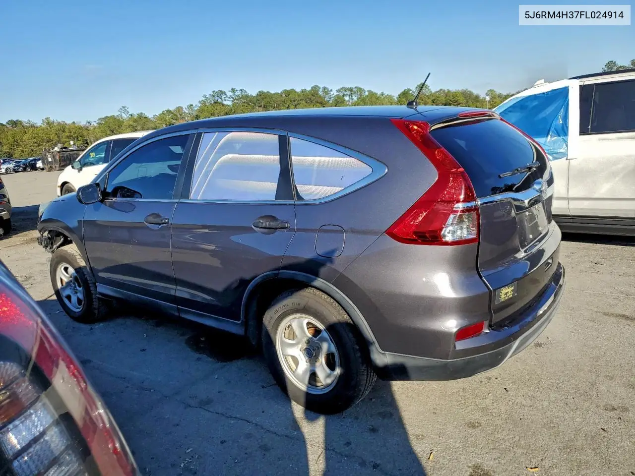 5J6RM4H37FL024914 2015 Honda Cr-V Lx