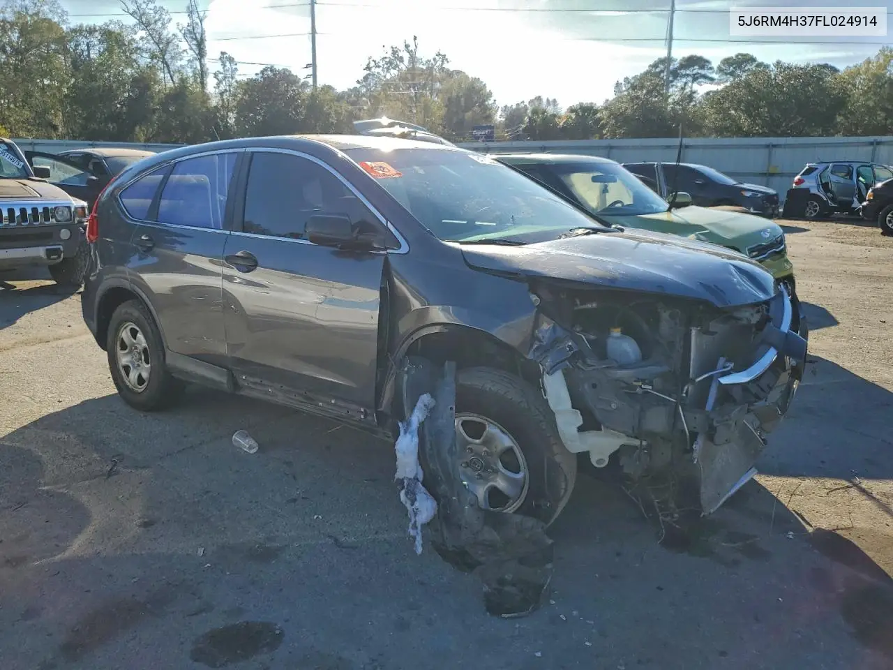 5J6RM4H37FL024914 2015 Honda Cr-V Lx