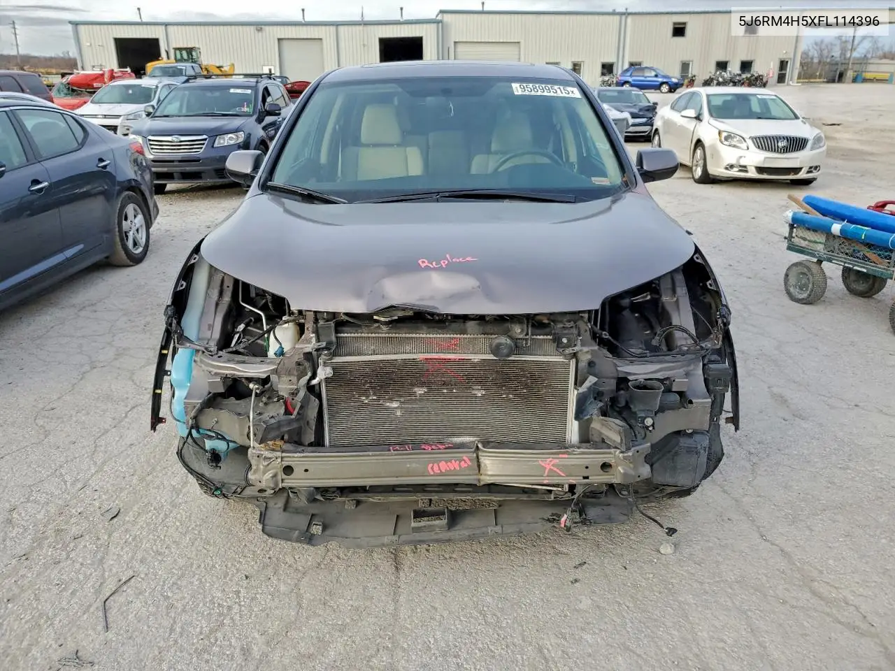 5J6RM4H5XFL114396 2015 Honda Cr-V Ex
