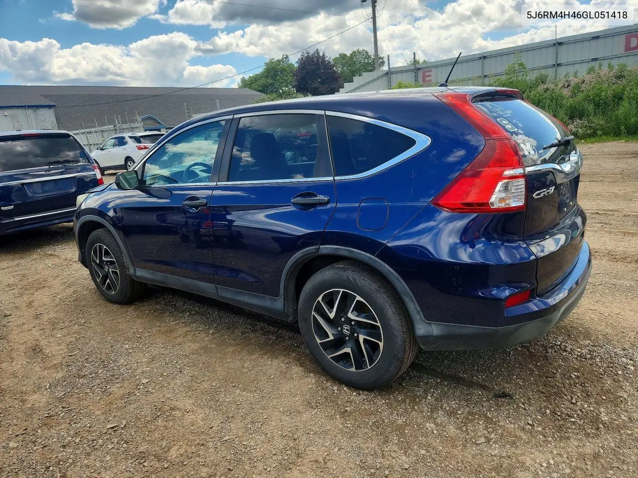 2016 Honda Cr-V Se VIN: 5J6RM4H46GL051418 Lot: 57159966