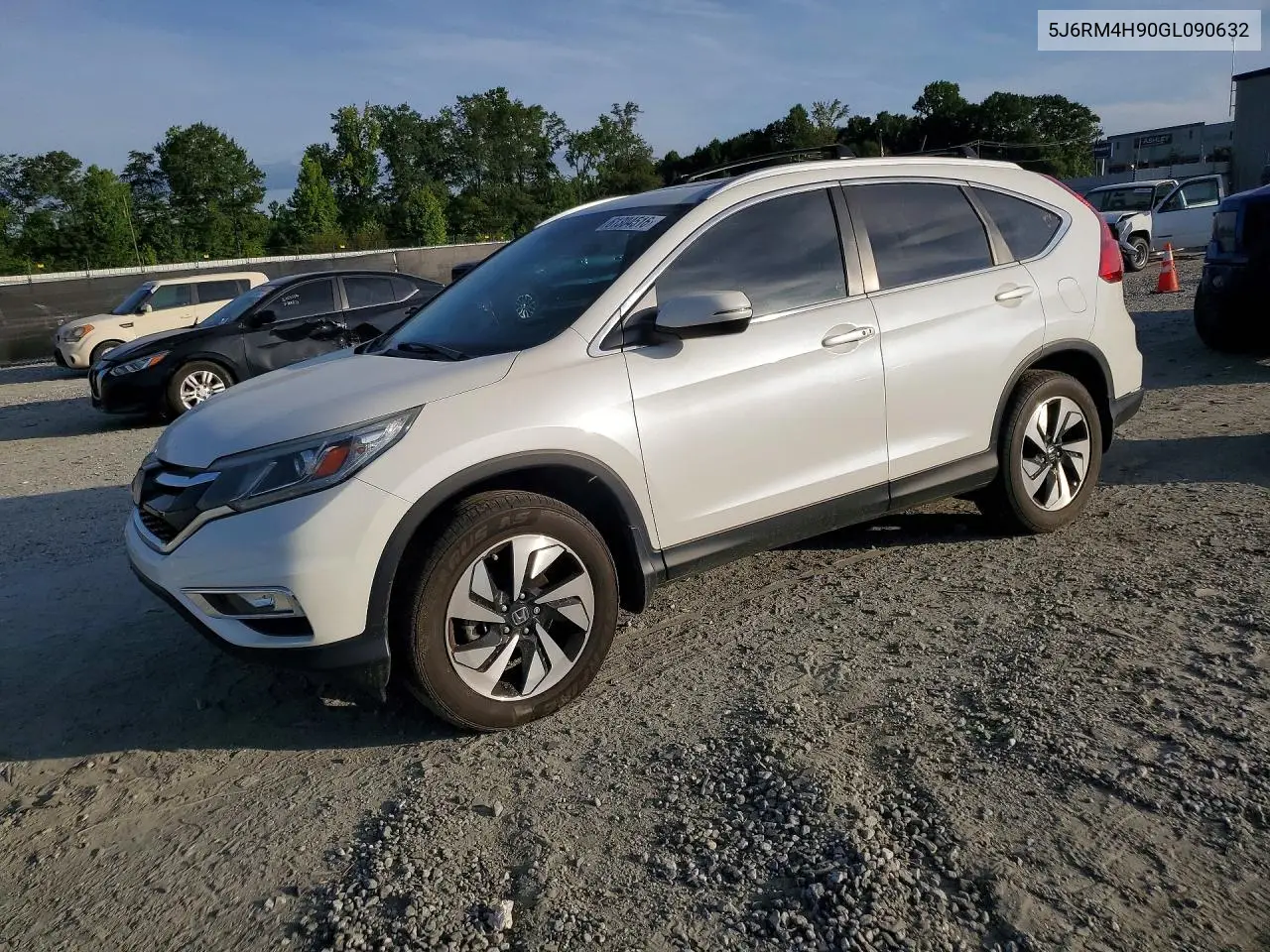 2016 Honda Cr-V Touring VIN: 5J6RM4H90GL090632 Lot: 61304516