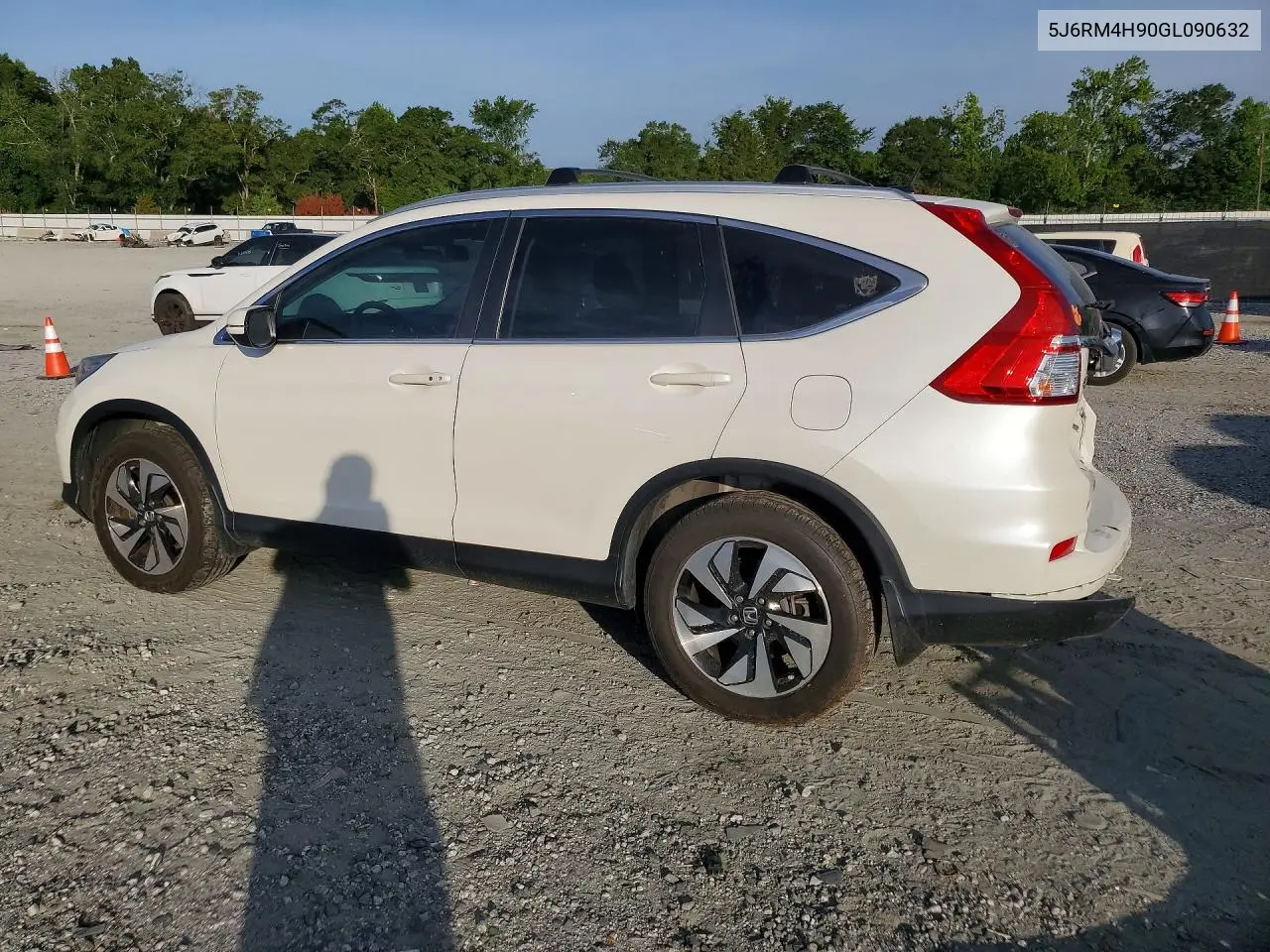 2016 Honda Cr-V Touring VIN: 5J6RM4H90GL090632 Lot: 61304516