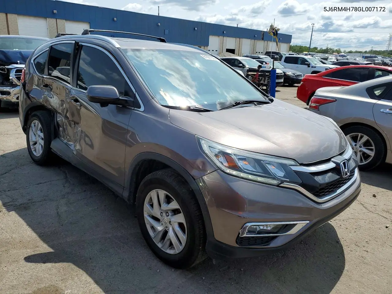 2016 Honda Cr-V Exl VIN: 5J6RM4H78GL007172 Lot: 61601966