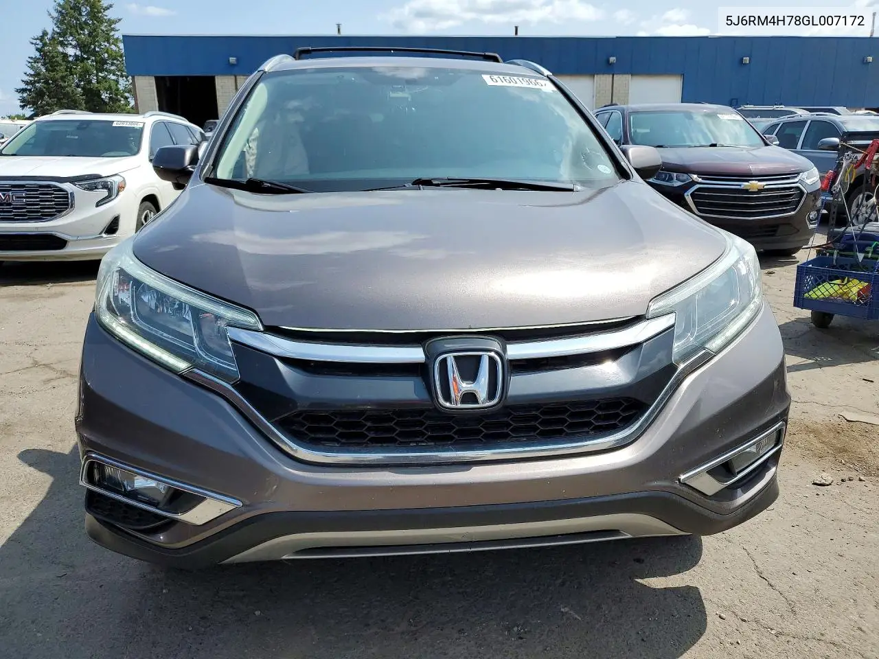 2016 Honda Cr-V Exl VIN: 5J6RM4H78GL007172 Lot: 61601966