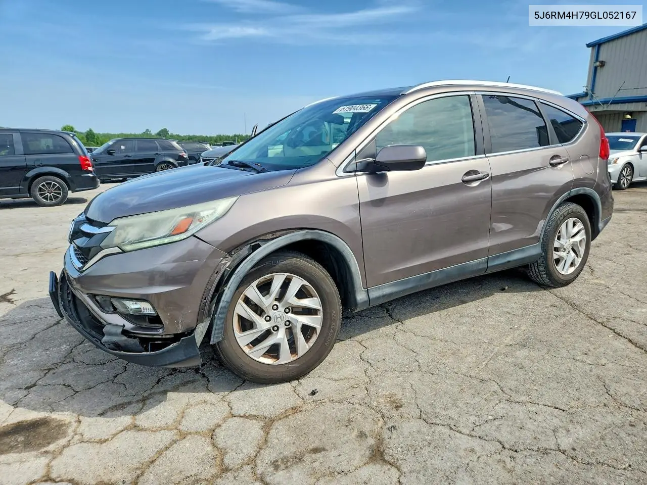 2016 Honda Cr-V Exl VIN: 5J6RM4H79GL052167 Lot: 61904366
