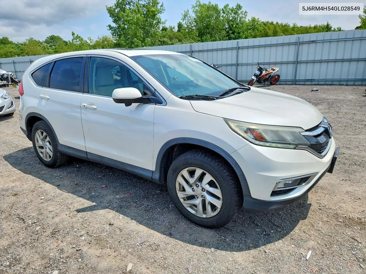 2016 Honda Cr-V Ex VIN: 5J6RM4H54GL028549 Lot: 62095976