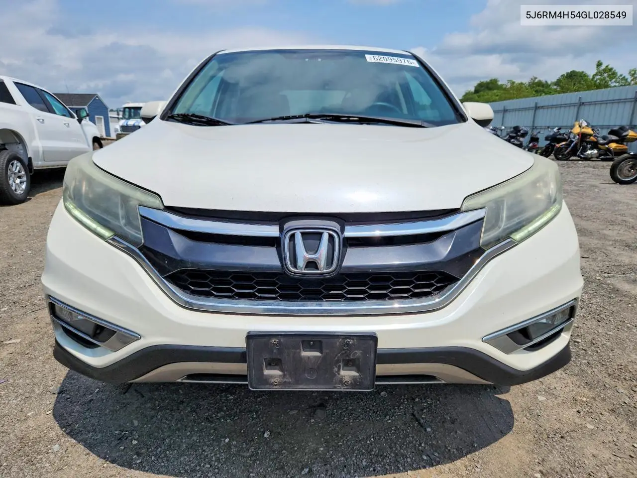 2016 Honda Cr-V Ex VIN: 5J6RM4H54GL028549 Lot: 62095976