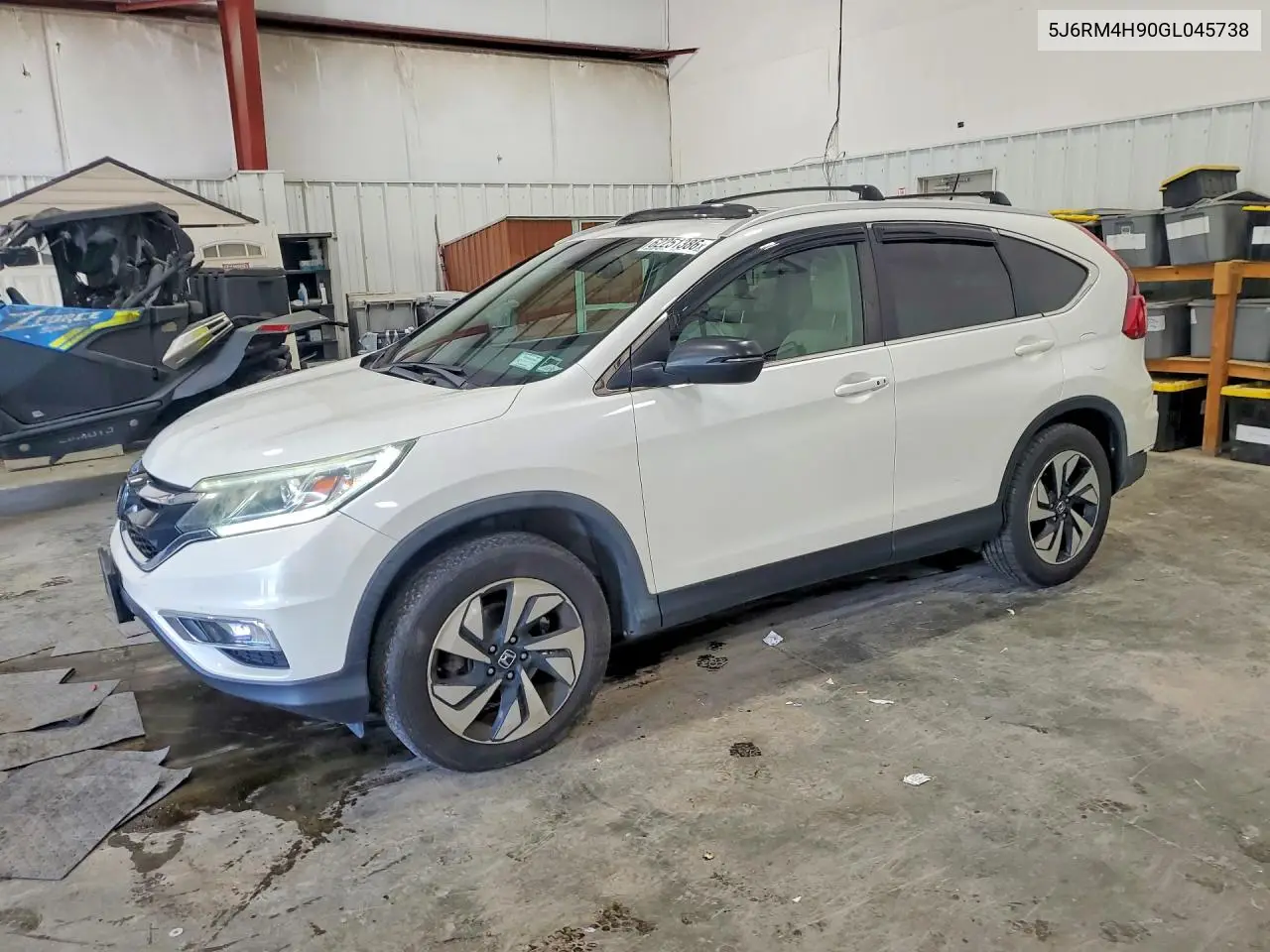 2016 Honda Cr-V Touring VIN: 5J6RM4H90GL045738 Lot: 62251386