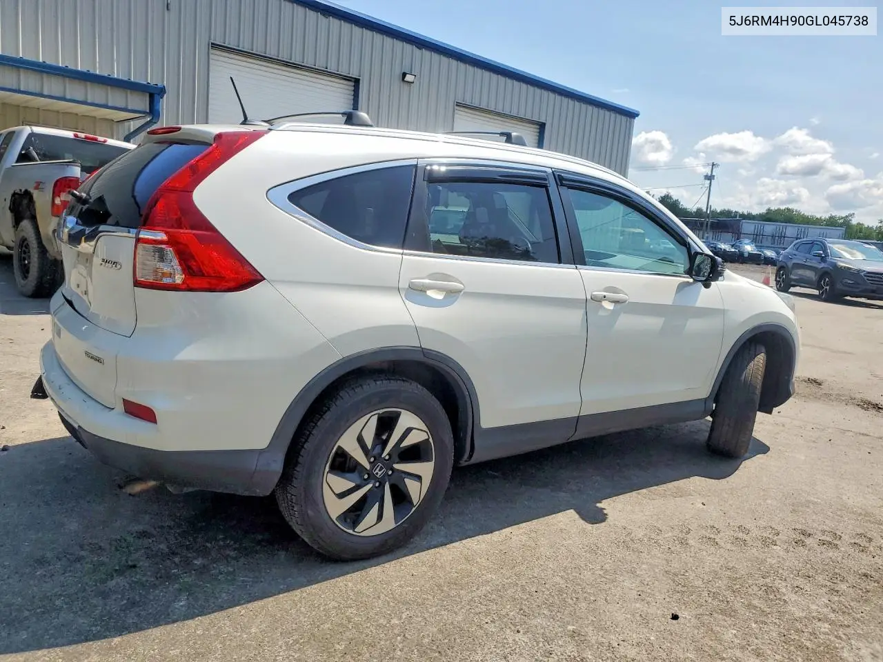 2016 Honda Cr-V Touring VIN: 5J6RM4H90GL045738 Lot: 62251386