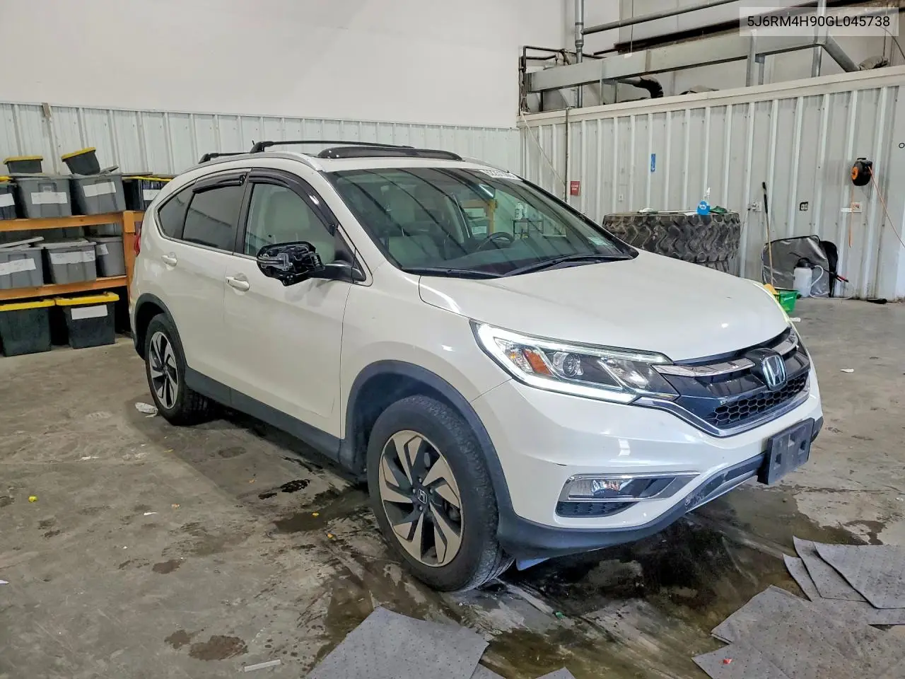 2016 Honda Cr-V Touring VIN: 5J6RM4H90GL045738 Lot: 62251386