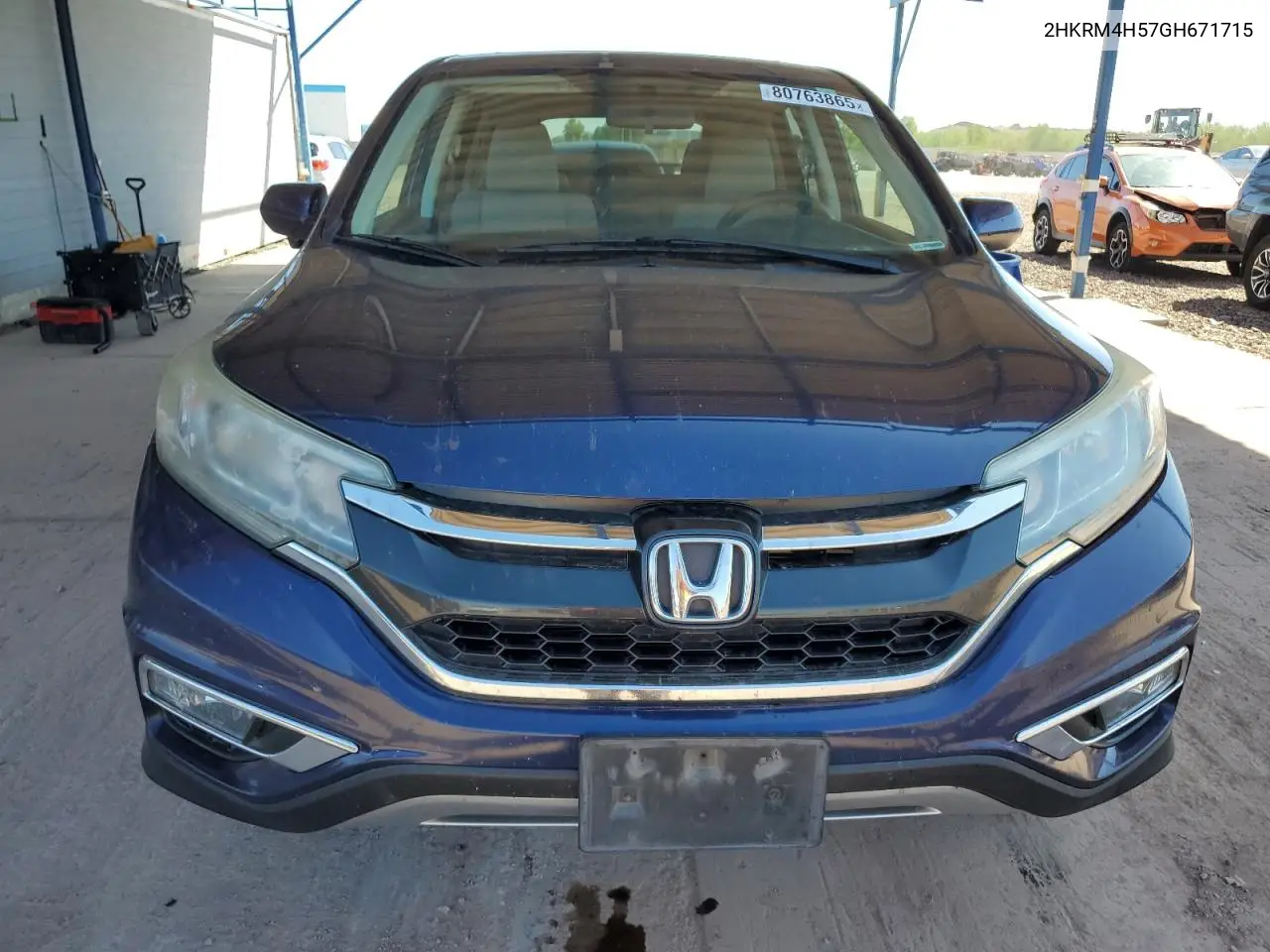 2HKRM4H57GH671715 2016 Honda Cr-V Ex