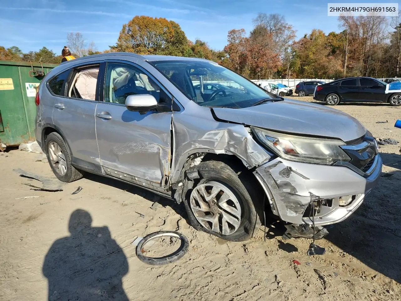 2HKRM4H79GH691563 2016 Honda Cr-V Exl