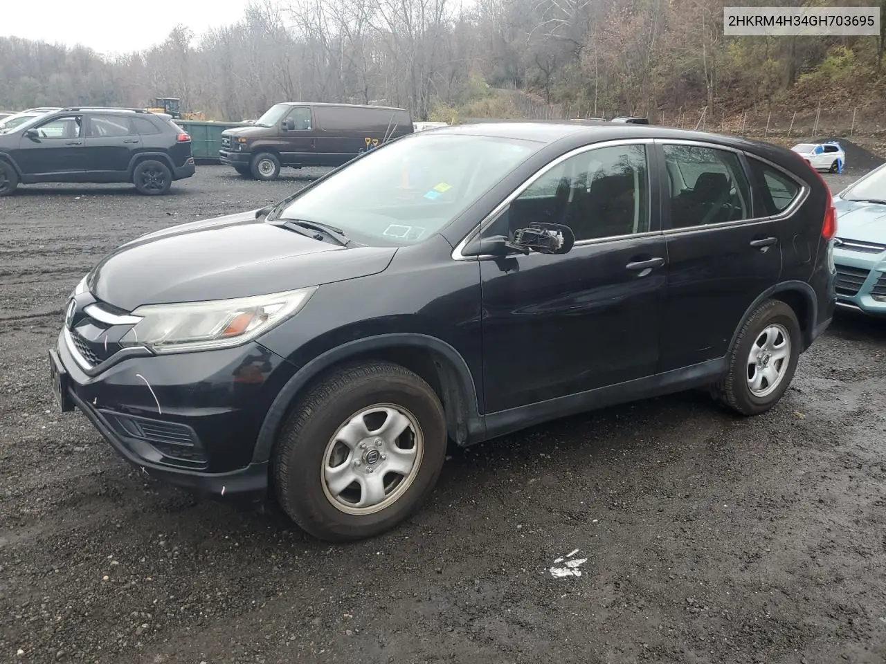 2HKRM4H34GH703695 2016 Honda Cr-V Lx