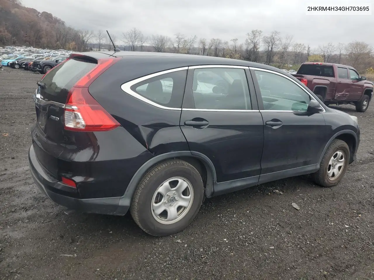 2HKRM4H34GH703695 2016 Honda Cr-V Lx