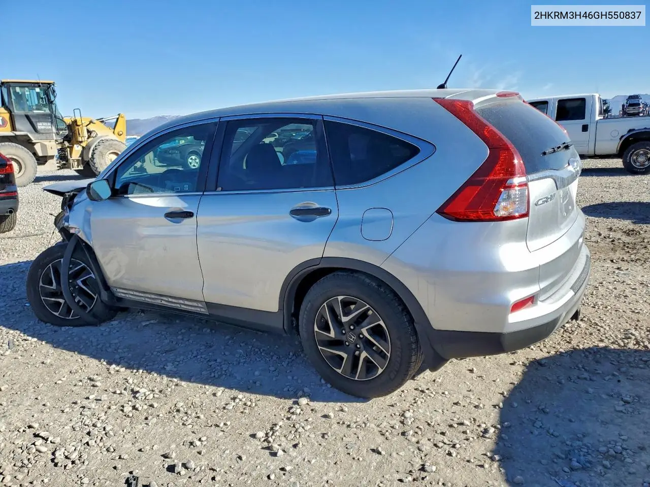 2HKRM3H46GH550837 2016 Honda Cr-V Se